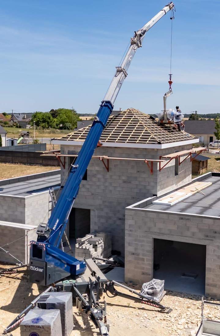 Pose de toiture Cher