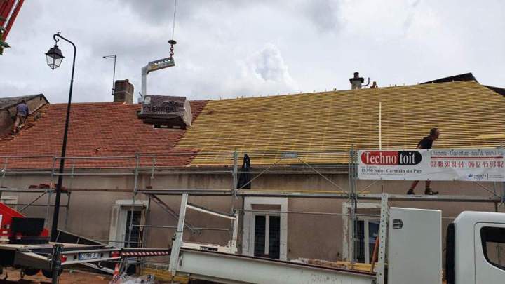 Rénovation de couverture à Cher