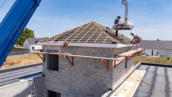 Installation de couverture Cher